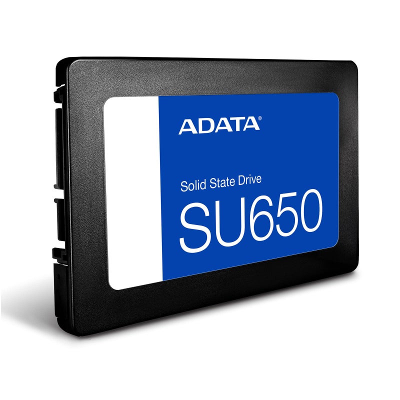 ADATA Ultimate SU650 Solid State Drive - 1TB Internal SSD - 2.5" SATA 6Gb/s - PC Upgrade - High-Speed, Secure Data Storage - Advanced Error Correction - Desktop Compatible - ASU650SS-1TT-R - Image 1