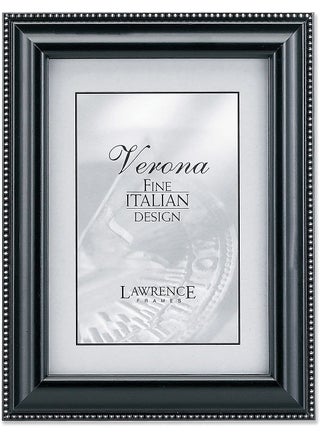 Lawrence Frames Black Finish 4x6 Picture Frame - Silver Bead Design - pzsku/Z5B095D4FAB2963D25E88Z/45/1749668188/0cd1b193-1c13-4c7d-b738-7b2bd6ec89ed