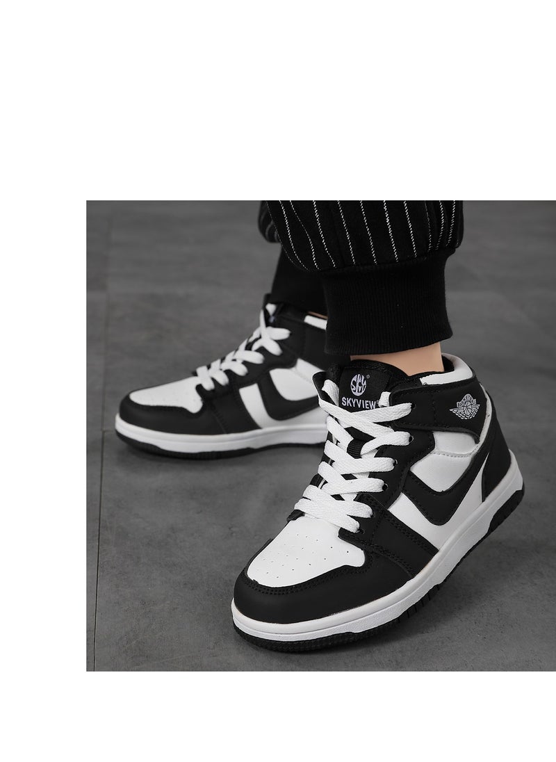 Sky View Sky View Kids Basketball Shoes Boys Girls High-Top Sneakers Non-Slip Sport Shoes  - Image 3