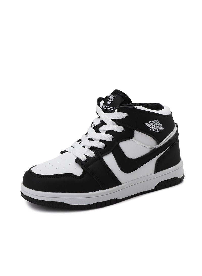 Sky View Sky View Kids Basketball Shoes Boys Girls High-Top Sneakers Non-Slip Sport Shoes  - Image 1