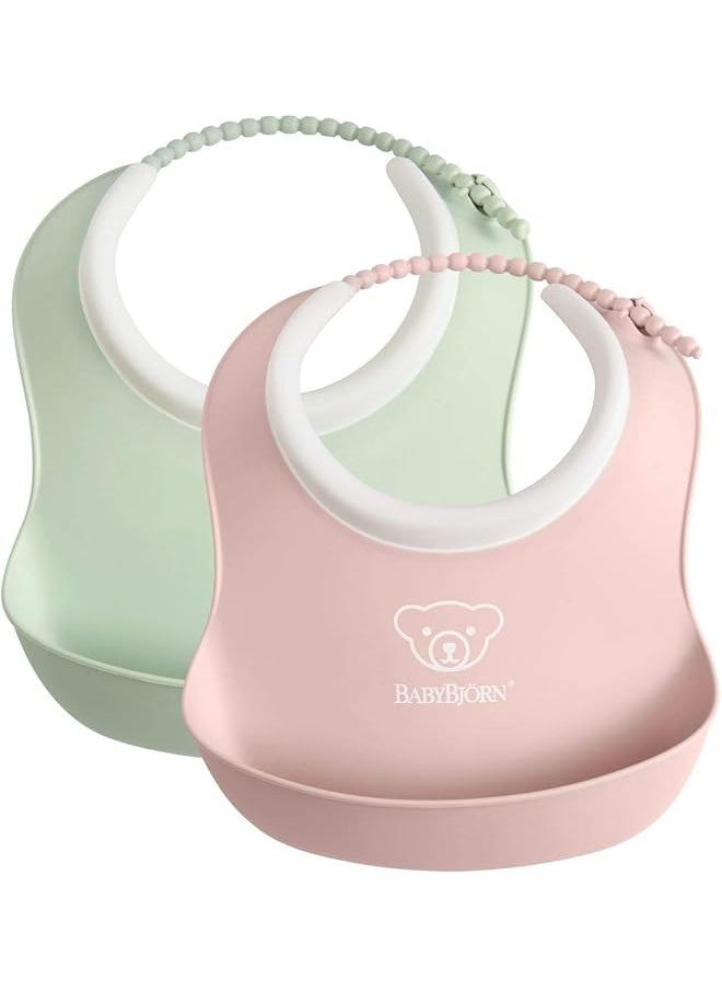 BABYBJORN - Small Baby Bib 2 Pieces Pack Of 1 - Image 1