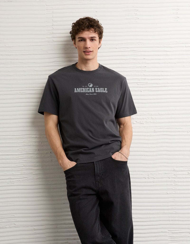 American Eagle AE Logo Graphic T-Shirt - Image 1