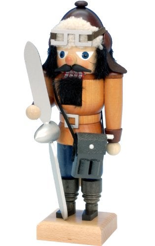 Off the Wall Toys Alexander Taron Importer 32-630 - Christian Ulbricht Nutcracker - Aviator - 10"" H x 4"" W x 4"" D - Image 1