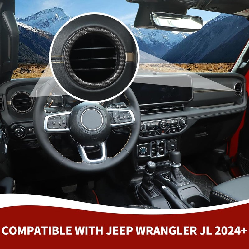 RAZPOY JL Dash Air Vent Trim for Jeep Wrangler - Image 3
