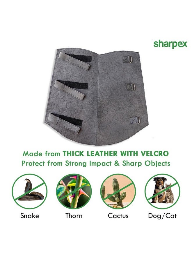 Sharpex Snake Gaiters, Durable Snake Leg Guards for Men & Women | Waterproof Snake Bite Protection for Lower Legs | Adjustable Snake Proof Gaiters for Farm Working - Image 2