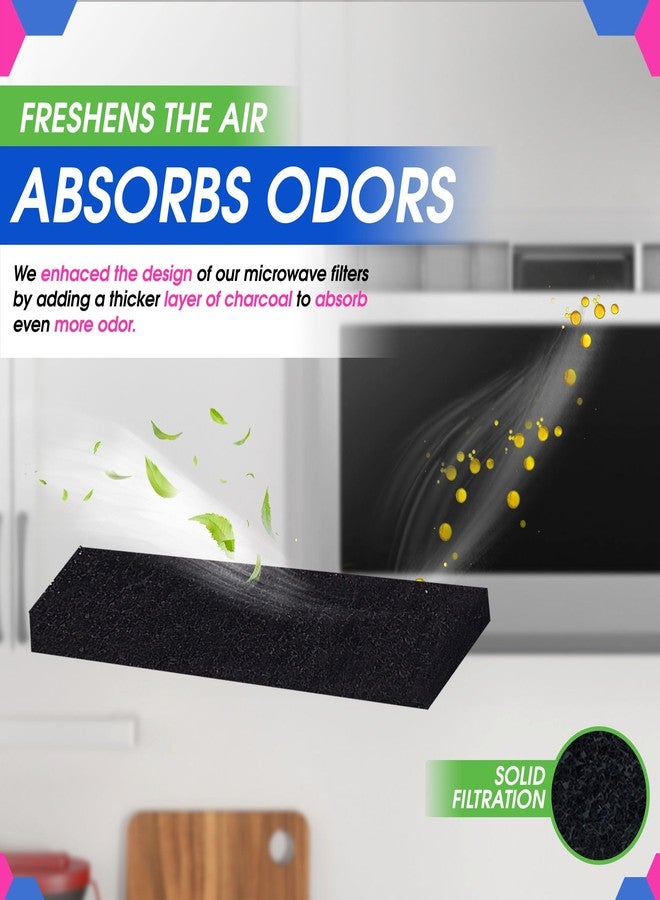 Bagean Microwave Carbon Filter 10.15” x 2.5” Compatible with Frigidaire OTRFILTER - Fits PureAir Frigidaire Microwave Filter Replacement - Oven Vent Filters Removes Odors & Freshens The Kitchen Air (1-Pack) - Image 4