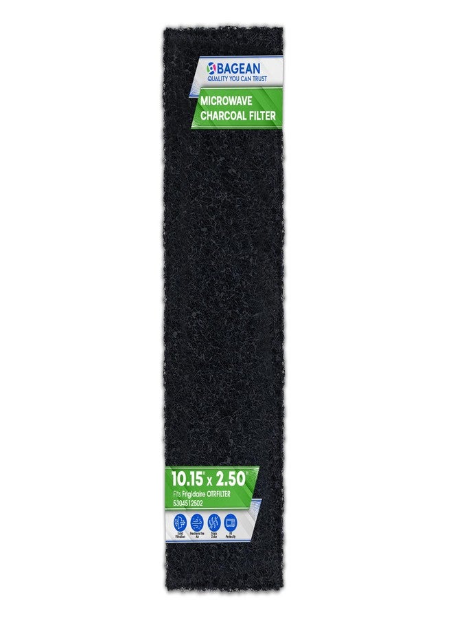 Bagean Microwave Carbon Filter 10.15” x 2.5” Compatible with Frigidaire OTRFILTER - Fits PureAir Frigidaire Microwave Filter Replacement - Oven Vent Filters Removes Odors & Freshens The Kitchen Air (1-Pack) - Image 1