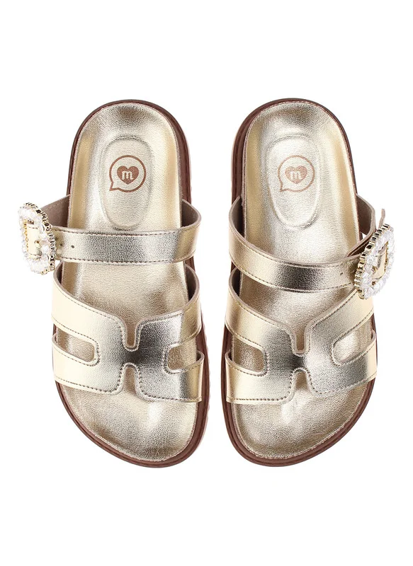 MOLEKINHA Slip-On Sandals for Girls – Comfortable Casual Sandals for Kids | Easy Wear Summer Shoes | Lightweight Footwear for Daily Wear, School, Travel & Outdoor Fun | Stylish Open-Toe Design