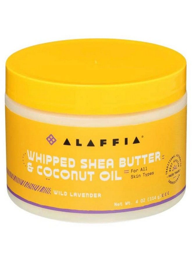 Alaffia Wild Lavender Whipped Shea Butter & Coconut Oil 4 Oz - Image 2