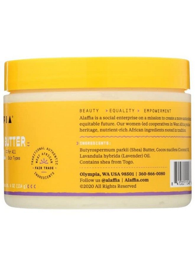 Alaffia Wild Lavender Whipped Shea Butter & Coconut Oil 4 Oz - Image 3