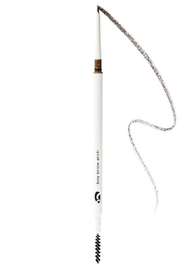 Glossier Boy Brow Arch 2-in-1 Longwear Pomade + Eyebrow Pencil - Warm Brown , Smudge-Resistant, Buildable Definition - Image 1