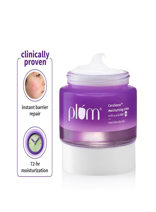 بلوم كريم بلوم سيرا سينس المرطب مع السيراميدات والببتيدات | ترميم فوري لحاجز البشرة | ترطيب يدوم 72 ساعة | مُختَبَر من قِبَل أطباء الجلدية | مرطب للبشرة الجافة والعادية | للنساء والرجال | 50 غرام - Image 5