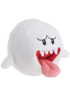 Little Buddy Super Mario All Star Collection 1428 Ghost Boo Stuffed Plush, 4"  - Image 1