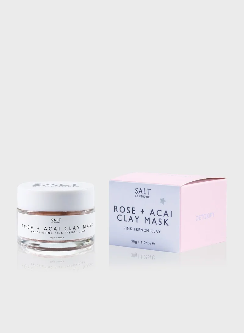 SALT BY HENDRIX Rose + Acai Face Mask