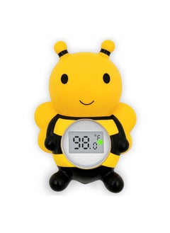 SYOSI Baby Bath Thermometer Floating Toy, Safety Water Temperature Thermometer for Bathtub, Tub Toy Gift for Newborn Baby Shower, Infants, Toddlers, Floating Bathing Gift for Kids (Bee)  - Image 1