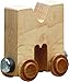Maple Landmark NameTrains Clear Finish Letter Car Made in USA M - Image 2