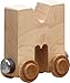 Maple Landmark NameTrains Clear Finish Letter Car Made in USA M - Image 3