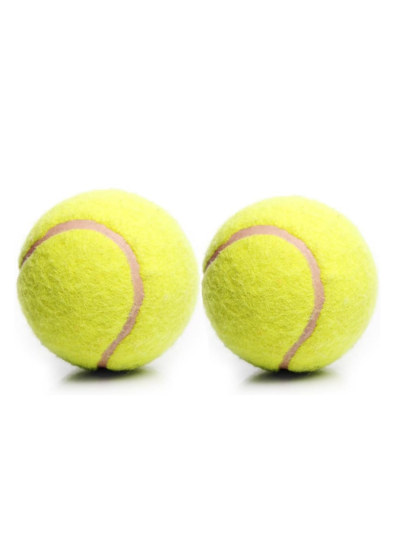 Genzy 2 Pack Tennis Balls, Advanced Pressure Training Tennis Balls Practice Balls Tennis Balls for Dogs, Tennis with Bag for Transport, Beginner Exercise Training Ball  - Image 1