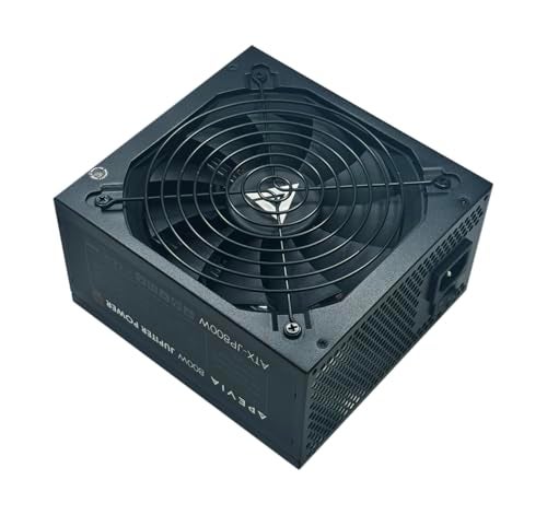Apevia ATX-JP800W Jupiter 800W 80 Plus Bronze Certified Active PFC ATX Gaming Power Supply, Supports Dual/Quad Core CPUs, SLI/Crossfire/Haswell, 3 Year Warranty - Image 1