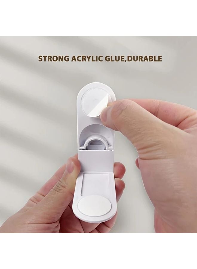 5Pcs Black No Drill Safety Locks Anti Pinch Cabinet Latches Easy Install Push To Lock - Image 4