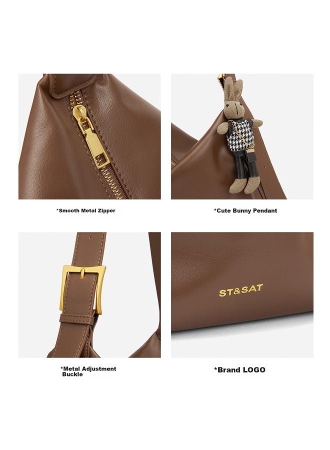 St&sat Large Capacity Tote Bag Crossbody Shoulder Bag Commuter Women's Bag 38 Women's Day Gift For Wife And Mom - Image 4