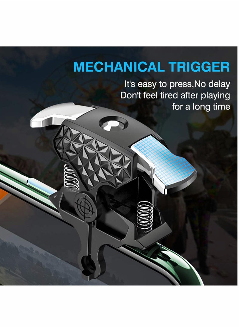 SYOSI - PUBG Mobile Controller PUBG Game Fan Controller Gaming Trigger with Phone Cooling Fan the Best Shooting PartnerPhone Game Controller Gamepad Joystick with Radiator for Call of Duty - Image 1