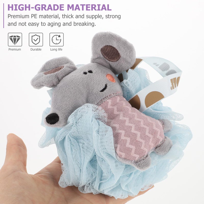 Soft Baby Bath Sponge 2Pcs Set Gentle Exfoliating Body Scrubber For Newborn And Women - Image 5