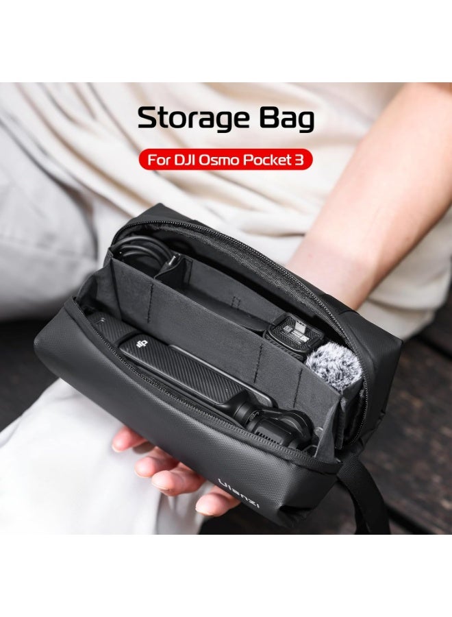 ULANZI PK-04 Carrying Bag for DJI Osmo Pocket 3, Portable Storage Case Carry Bag, Protective Bag for DJI Osmo Pocket 3 Creator Combo Accessories - Image 2