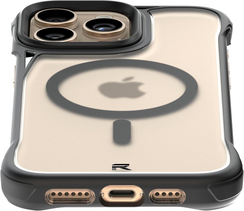 Rebel iPhone 16 Pro Max Clear Case [Frosted Flex Series] Exposed Sides for Comfort, Strong MagSafe Compatible, Matte Texture, Protective Shockproof, Upgraded Frameless Cover, 6.9 Inch Phone 2024 - Image 4