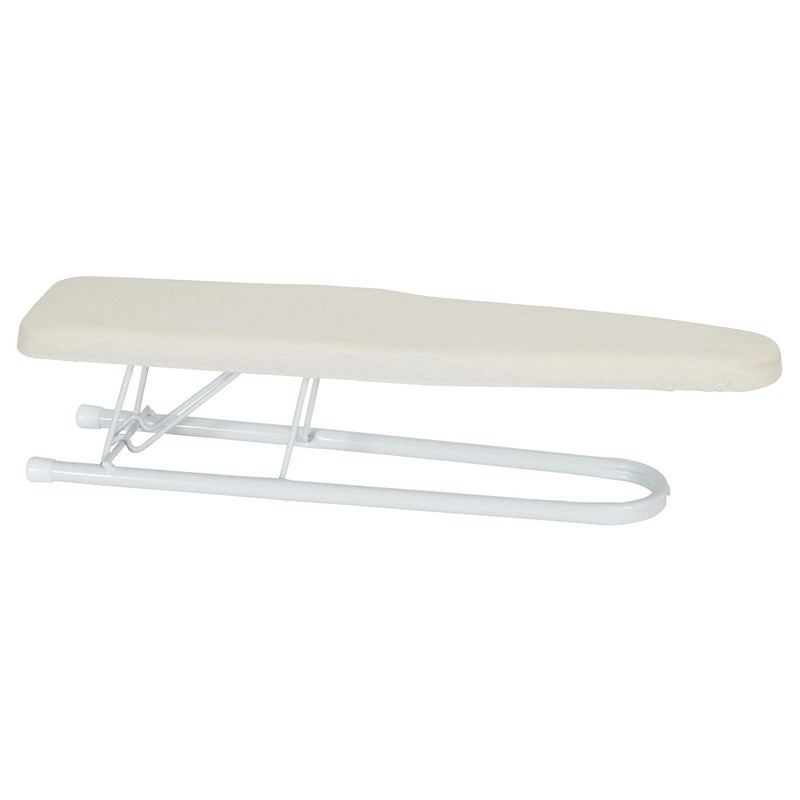 Household Essentials Basic Sleeve Mini Ironing Board | Natural Cover and White Finish | 4.5" x 20" Ironing Surface - Image 1