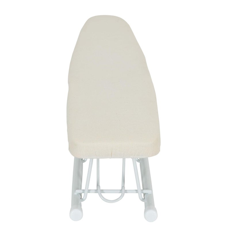 Household Essentials Basic Sleeve Mini Ironing Board | Natural Cover and White Finish | 4.5" x 20" Ironing Surface - Image 5