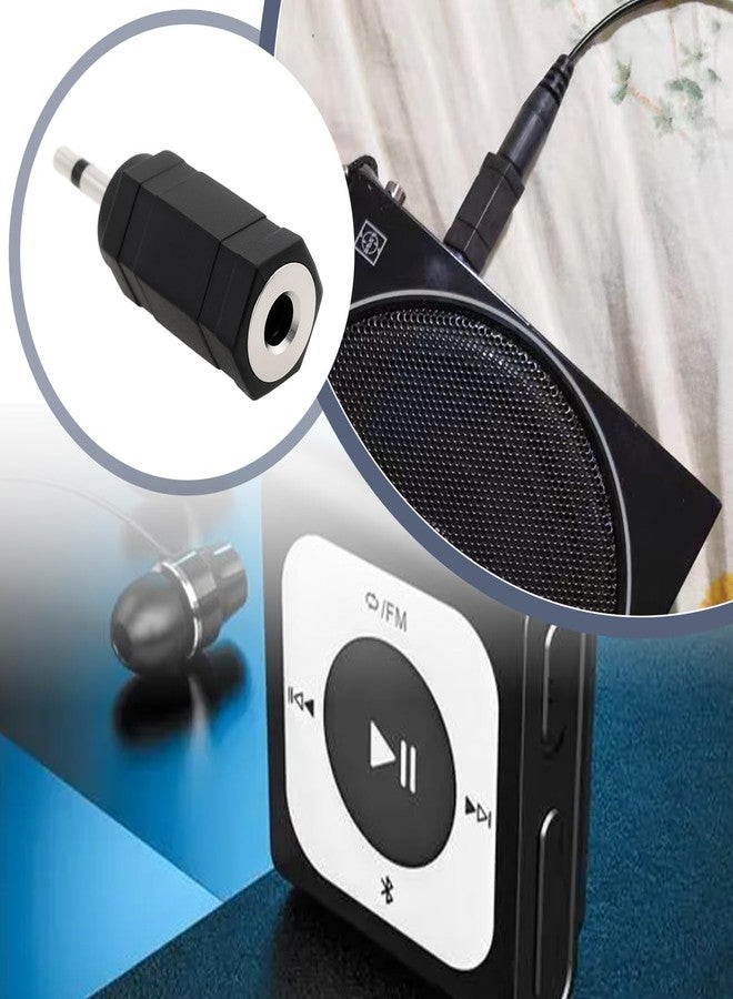 Micro Traders 5PCS 2.5mm Mono to 3.5mm Mono Jack Adapter Compatible with Mobile Phones MP3 and Other Devices with 2.5mm Interface Mono Audio Jack Adapter - Image 3