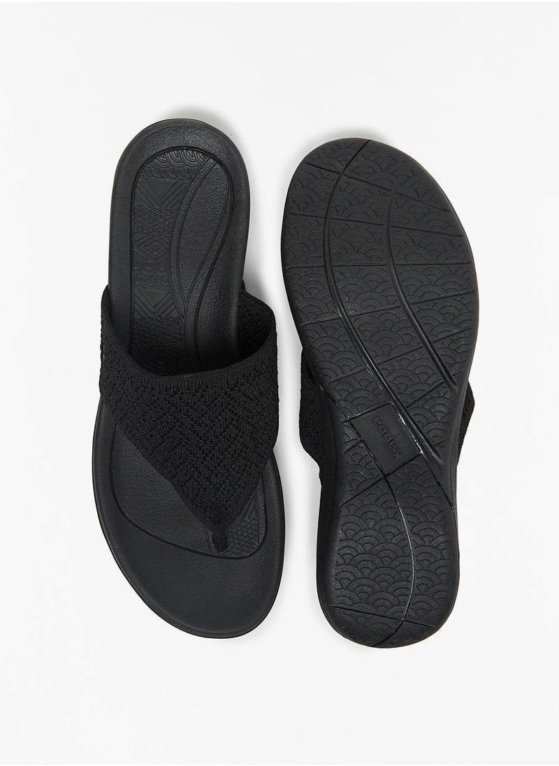 Kappa - Kappa Women'S Textured Slip-On Sandals - Image 1