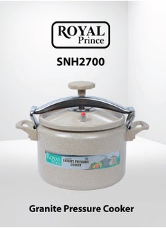 ROYAL PRINCE Granite Pressure Cooker 9 Liters Beige Color SNH2700  - Image 1