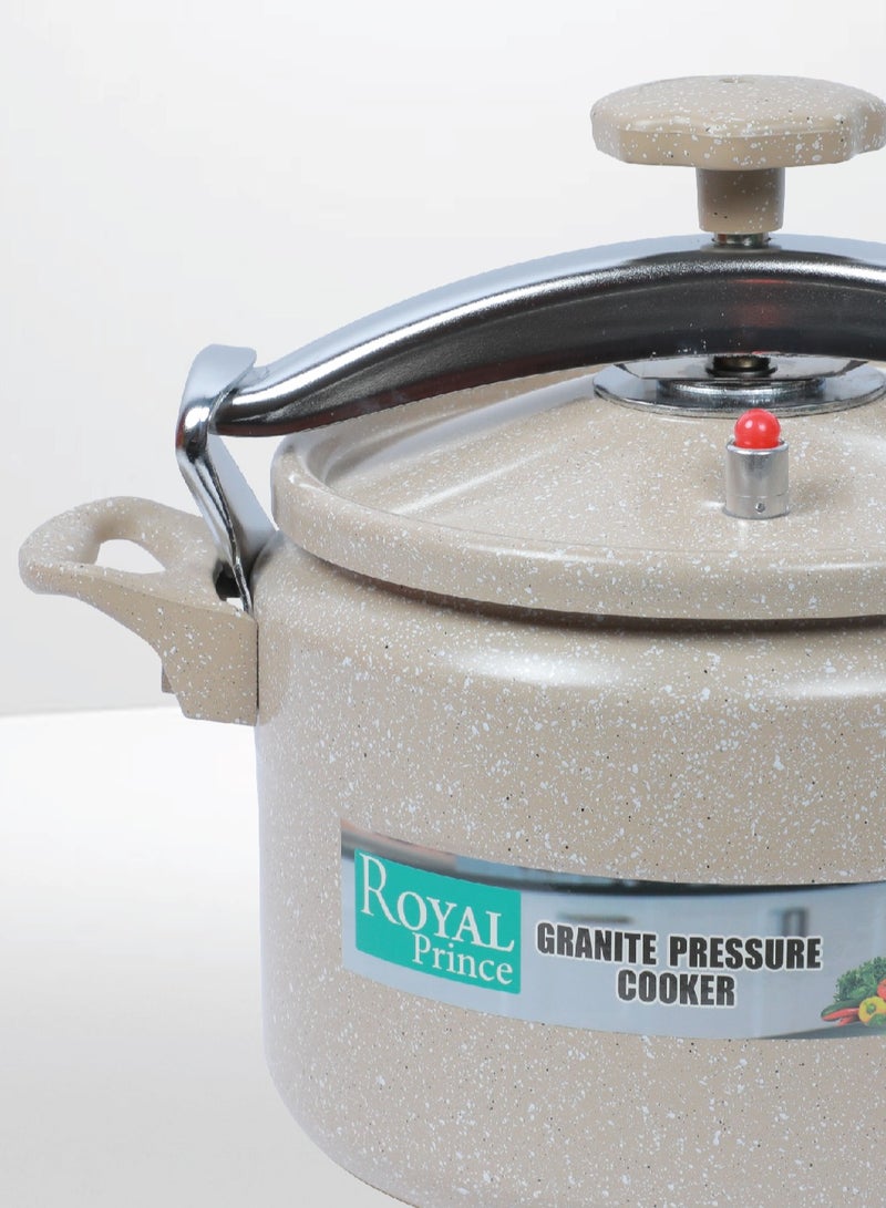 الأمير الملكي طنجرة ضغط جرانيت 9 لتر لون بيج SNH2700 - Image 5