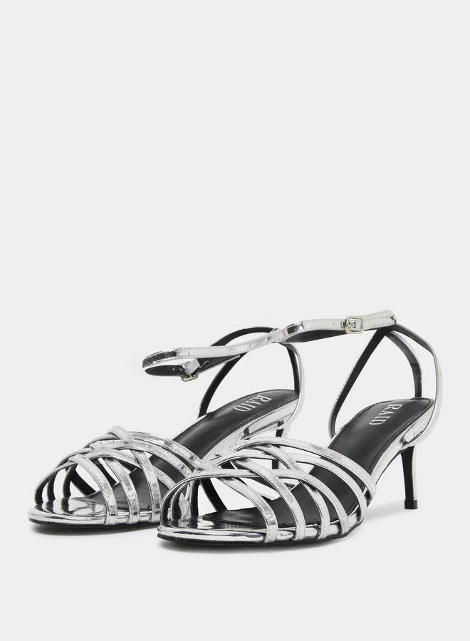 RAID Raid Analia Mid Heel Strappy Sandals