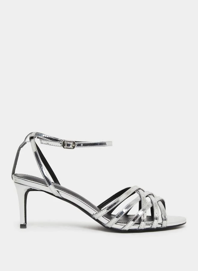 RAID Raid Analia Mid Heel Strappy Sandals