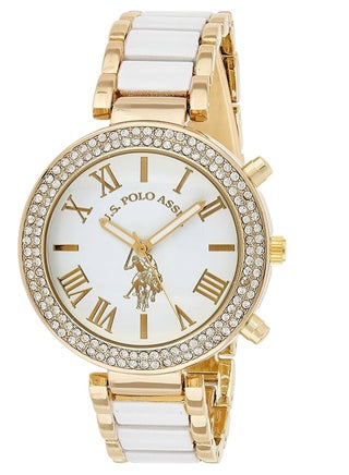 U.S. Polo Assn. Women's Quartz Watch, Analog Display and Gold Plated Strap USC40065 - pzsku/Z5B0B05BC459C871B5AA5Z/45/1746771182/00e17077-8d2f-4a67-a40f-4bc697234b5a