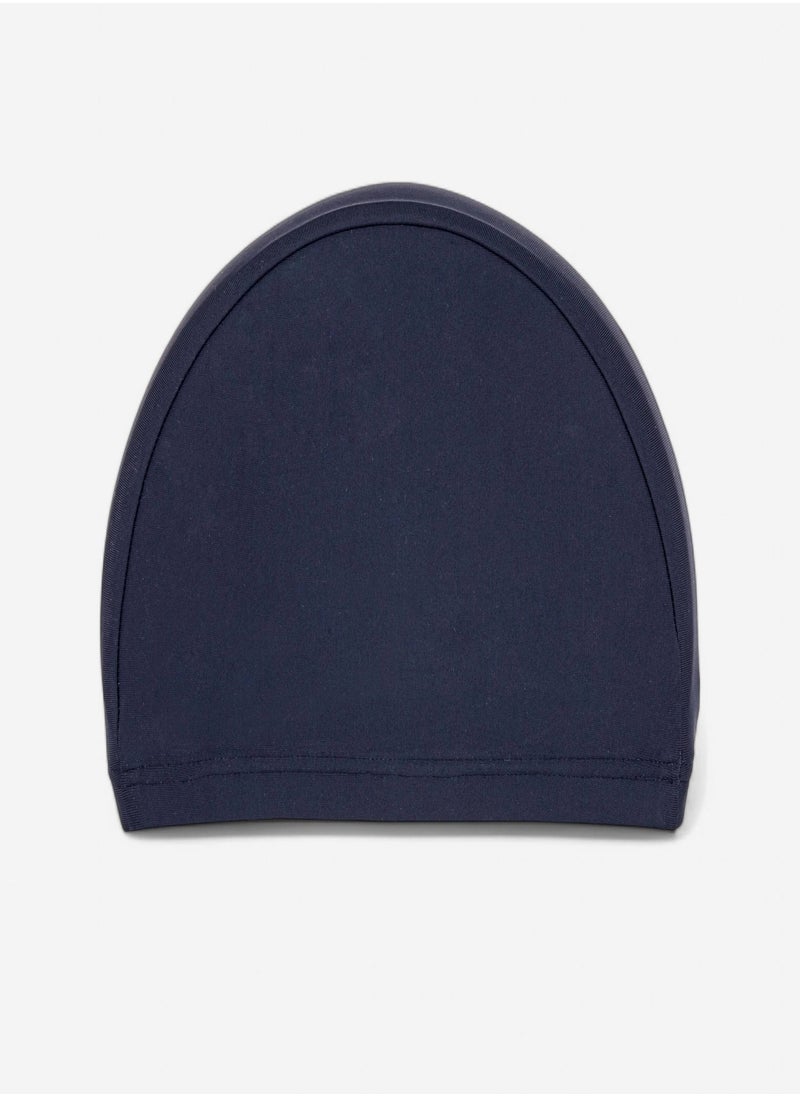 NABAIJI NABAIJI by DECATHLON, Fabric Swim Cap M Lightweight & Quick-Dry Dark Blue  - Image 3