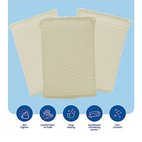 SCRUBIT 24 Pack Scrub Sponges Kitchen by SCRUBIT, Multi-Purpose Scouring Pads, Non-Scratch Cleaning Sponges for Dishes, Pots & Non-Stick Cookware - Long Lasting Dish Scrubbers for Kitchen, Bathroom & More - Image 5