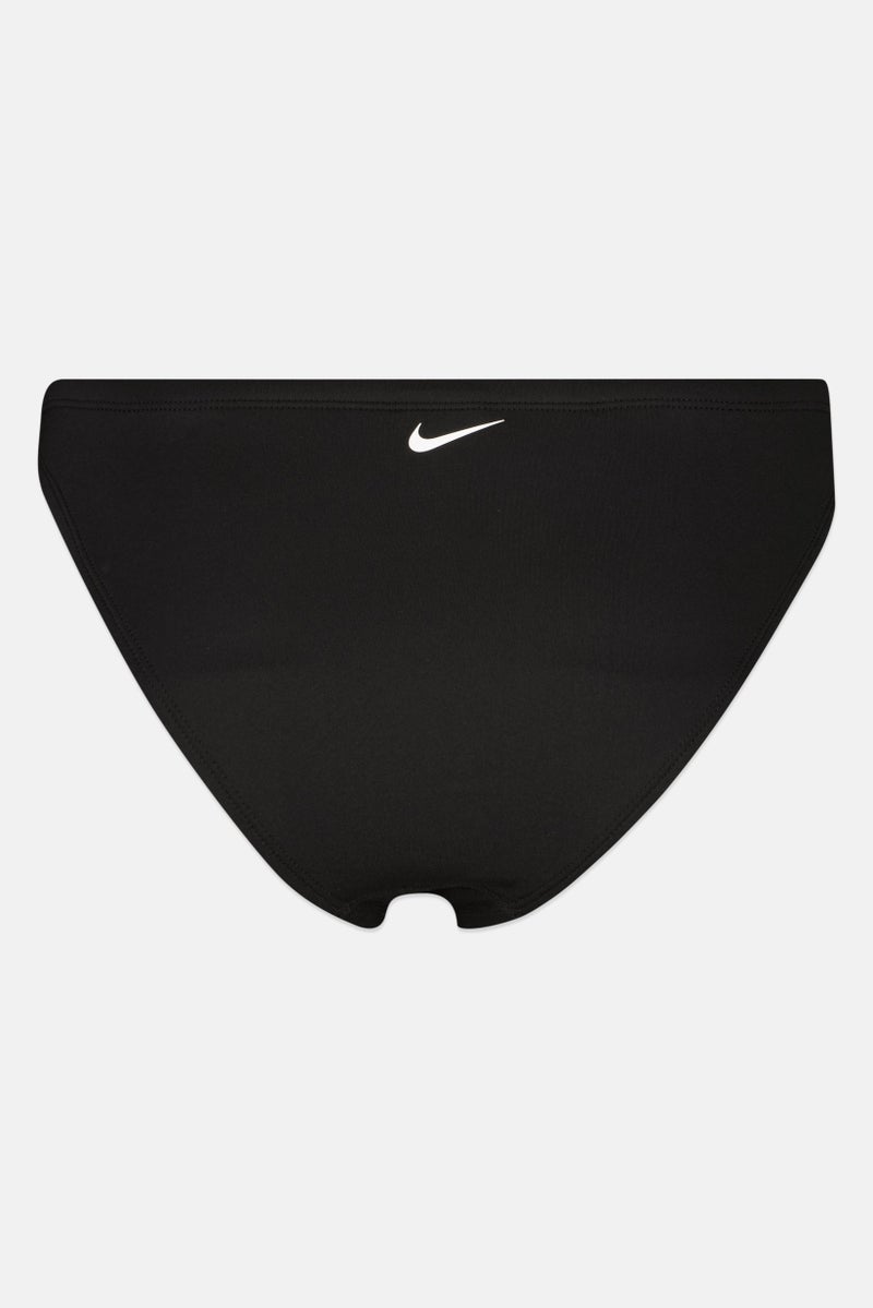 Nike Women Brand Logo Bikini Bottom, Black - Image 3