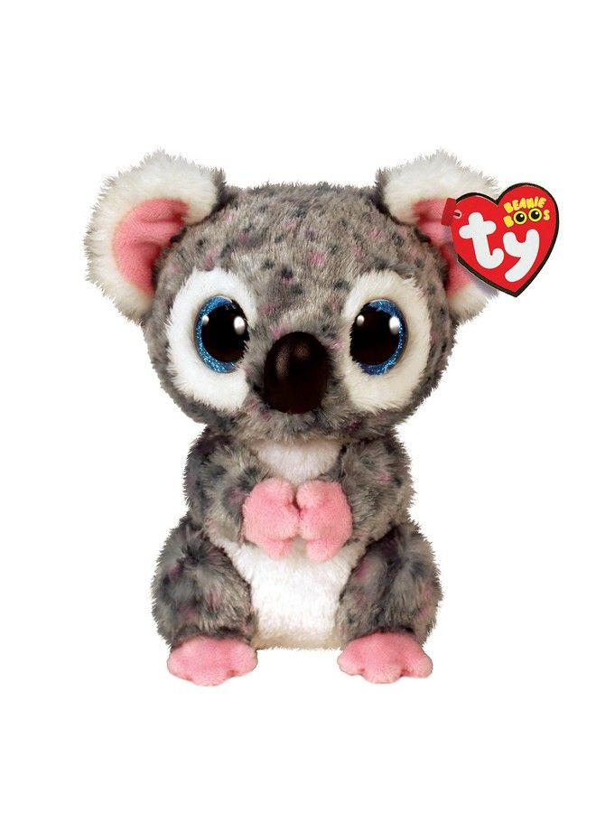Ty Beanie Boo Karli Gray Spotted Koala 6"  - Image 1