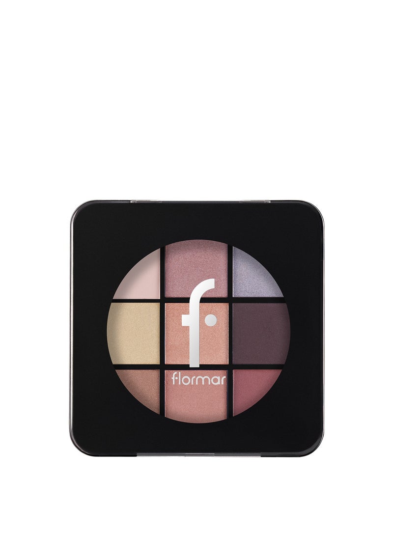 flormar NP Eyeshadow Palette - 001 Fallen Angel - Image 2