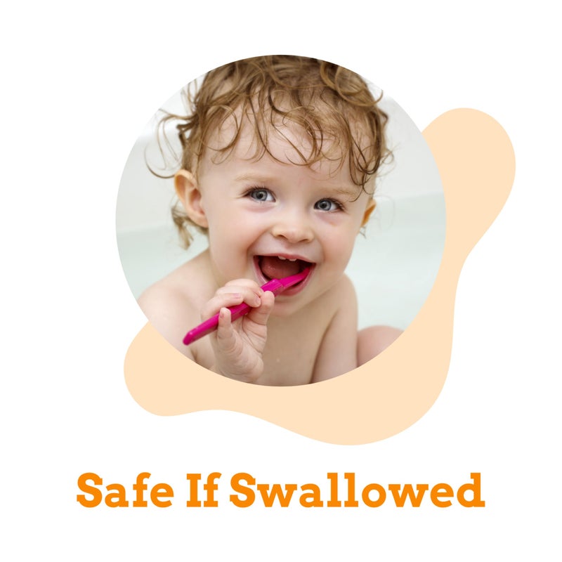 Orajel Kids CoComelon Training Toothpaste Fluoride-Free; #1 Pediatrician Recommended Fluoride-Free Toothpaste*, 1.5oz Tube - Image 2