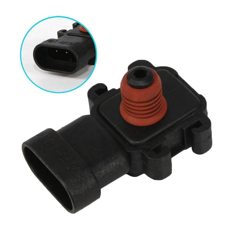 Manifold Absolute Pressure Sensor Map 213-796 16187556 12569240 12614973 Compatible with Chevy Buick Cadillac GMC GM Saturn Oldsmobile Hummer Isuzu Pontiac Bonneville Saab DOICOO