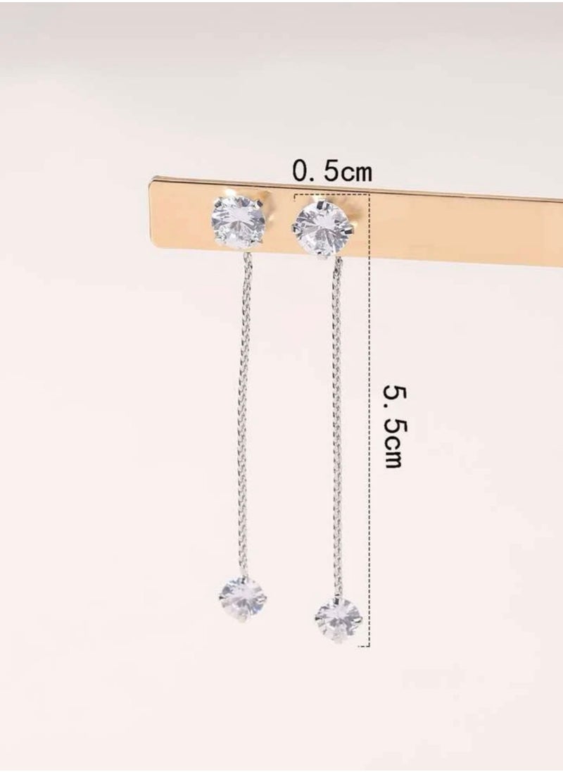 Equal - Stylish & High Quality Earrings For Women Cubic Zirconia - Image 1