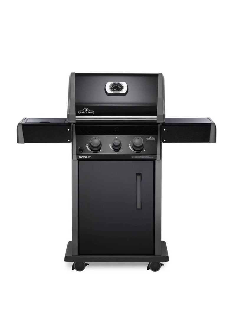 نابوليون Legend  365 Propane Gas Grill with Range Side Burner, Black - Image 1