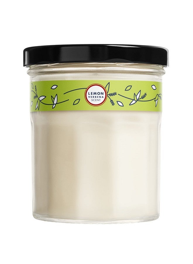MRS. MEYER'S CLEAN DAY Scented Soy Aromatherapy Candle, 25 Hour Burn Time, Made with Soy Wax and Essential Oils, Lemon Verbena, 4.9 oz - Image 1