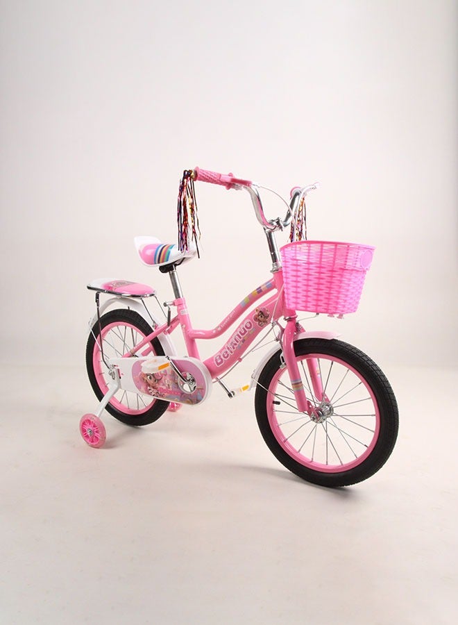 XIANGYU 12-20 Inch Children's Bike With Training Wheel and Bicycle Basket for Kids - Image 1