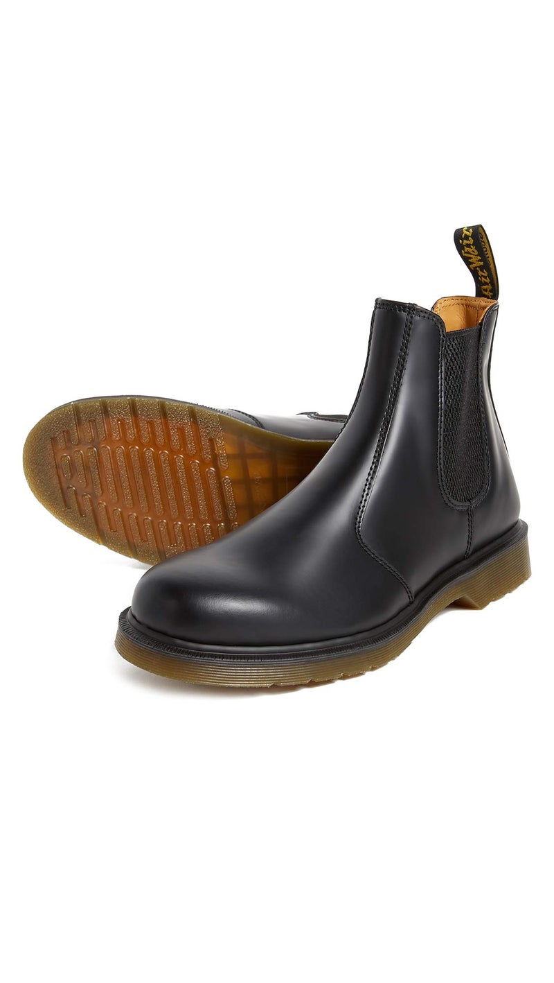 Dr Martens Dr. Martens, 2976 Leather Chelsea Boot for Men and Women, Black Smooth, 12 US Women/11 US Men - Image 5